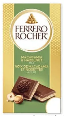 Ferrero Rocher Chocolate Tablt Hazelnut&Macadamia