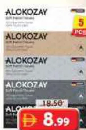 Alokozay ماي دبي مناديل وجه طبقتين