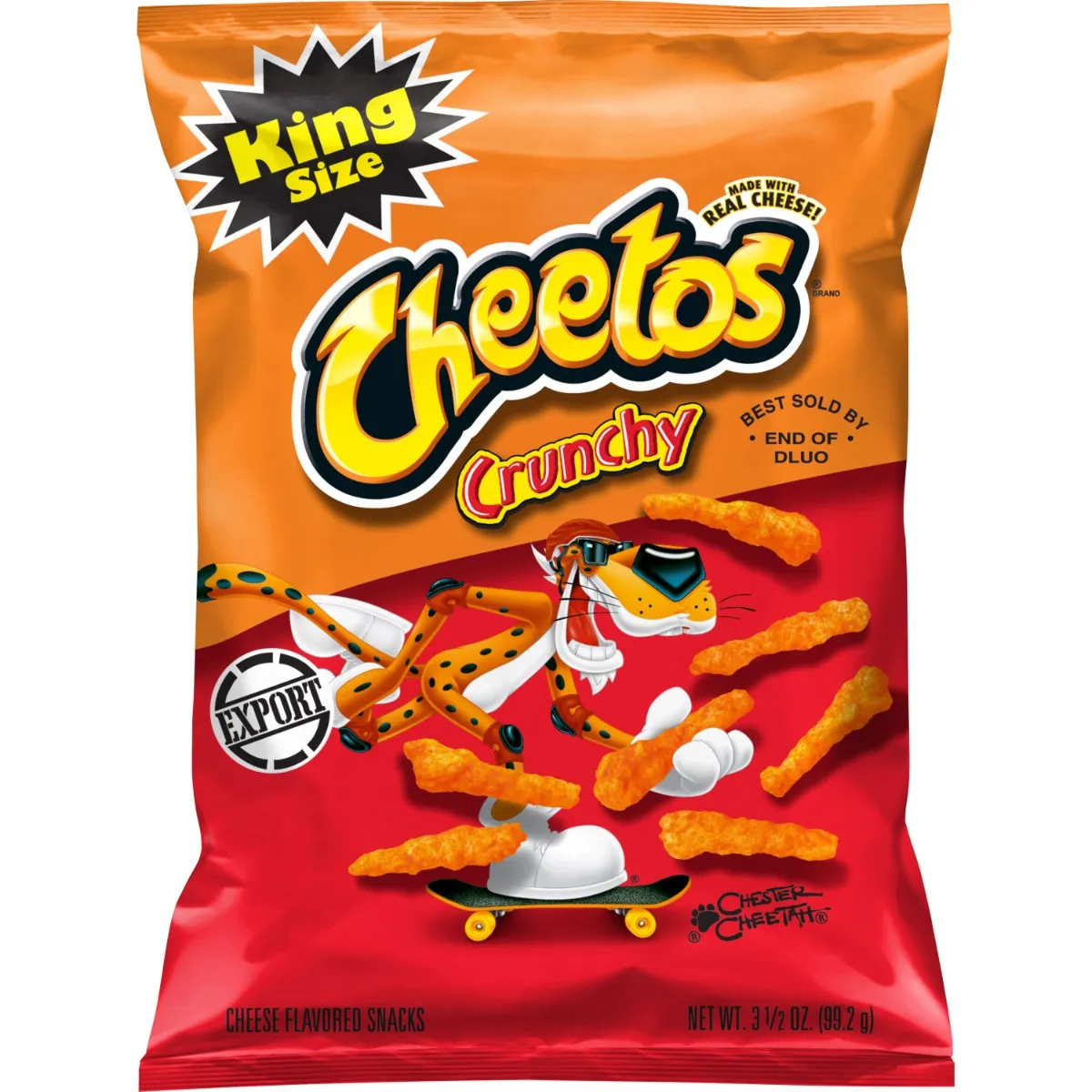 Fritolays Cheetos مقرمشة 3.5 Oz
