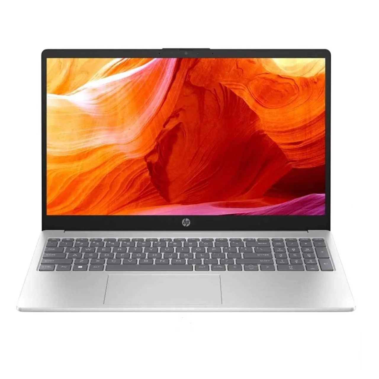 HP لابتوب 15-fd0325ne، Intel Core 5-120U، رام 24GB، تخزين 512GB SSD، شاشة 15.6-Inch FHD IPS، كرت رسومات Intel، Windows 11 Home، فضي طبيعي، D15FFEA مع حزمة