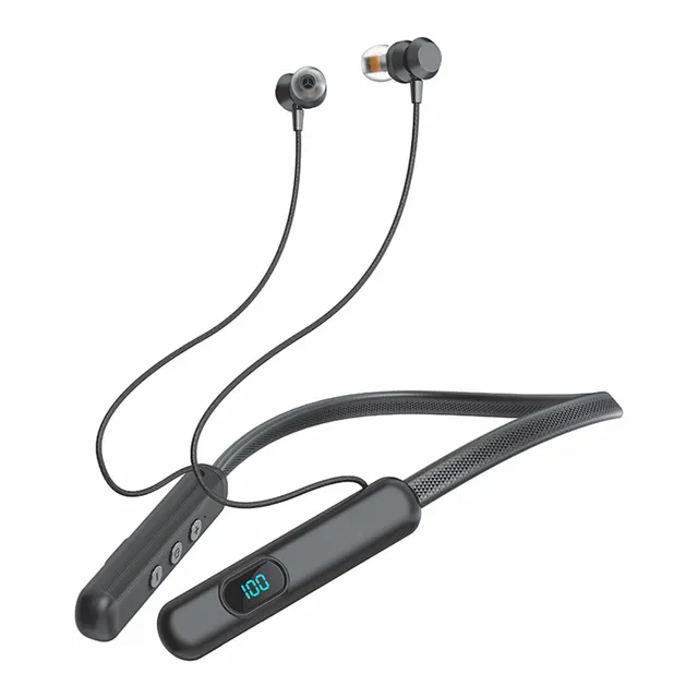 Trands Neckband Wireless Earphone, Black, TR-BT874
