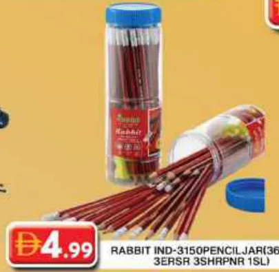 Rabbit علبة أقلام رصاص