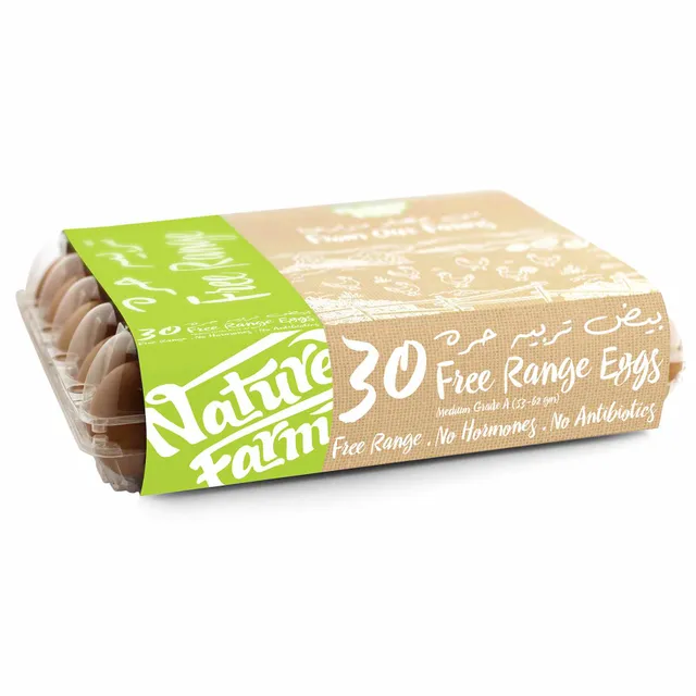 Nature Farm Free Range Brown Eggs 30 PCS