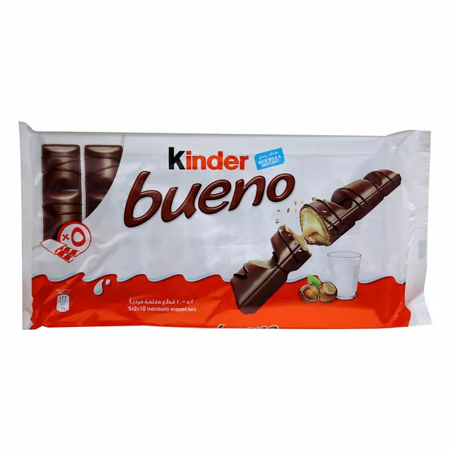 Kinder Bueno Milk & Hazelnut Bars