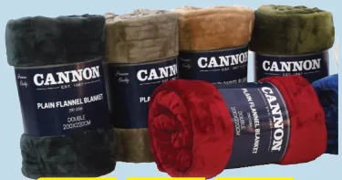 Cannon بطانية مطبوعة