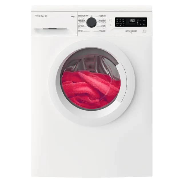 Frigidaire Front Load Washing Machine, 1200 RPM, White, FWF824A5W