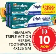 Himalaya معجون أسنان هيمالايا تريبل أكشن