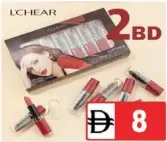 Lchear Lipstick Matte Lightweight DQ1386