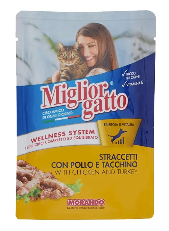 Miglior Gatto Chicken & Turkey Wet Cat Food