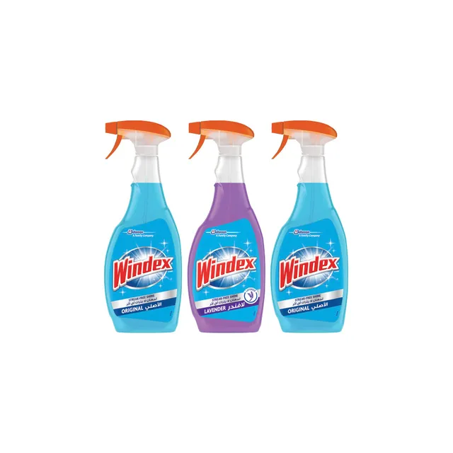 Windex glass Cleaner 2 Original And 1 Lavender