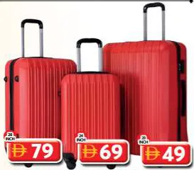 Rapido حقيبة ترولي ABS