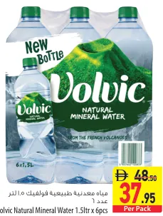 Volvic Mineral Water