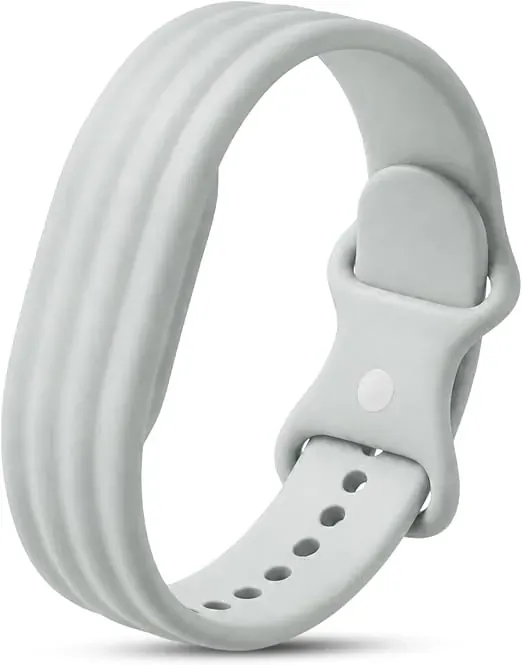 generic Google Fitbit Air Sport Silicone Band Compatible, Soft Breathable Replacement Strap, Adjustable Rubber Wristband for Workout, Sleep & Daily Wear