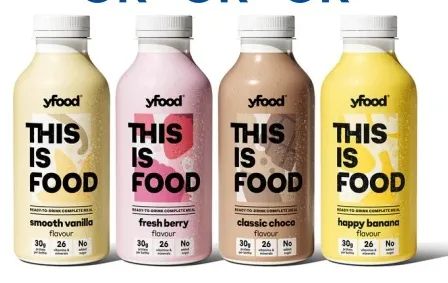 yfood complete meal smooth drink