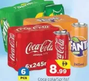 Coca-Cola / Sprite / Fanta Soft Drink