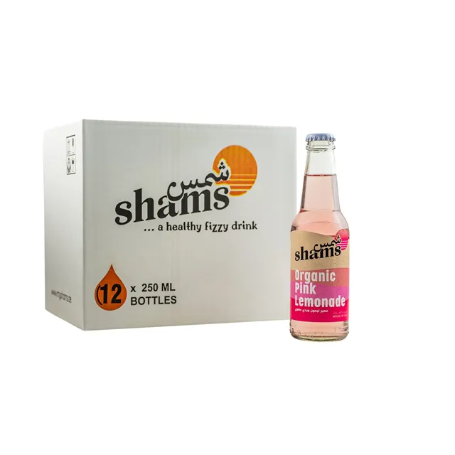 Shams Soda Pink Lemonade