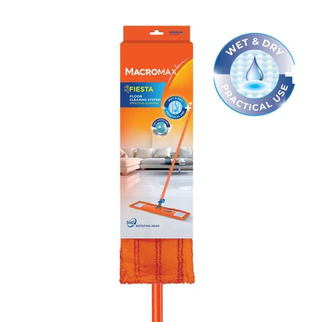Macromax Fiesta Wet & Dry Floor Cleaning Mop