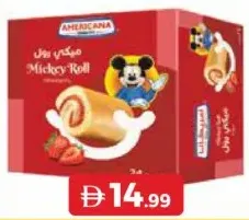 Americana Mickey Roll Strawberry