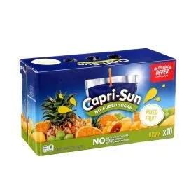 Capri Sun No Added Sugar Mixed Fruit Juice
