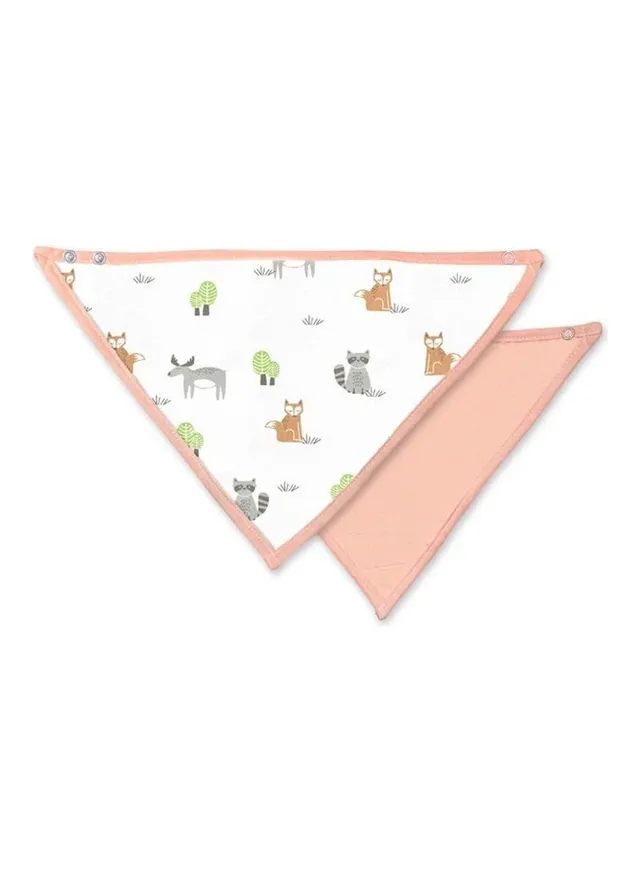 moon Organic Muslin Bibs