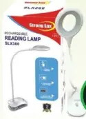 Strong Lux مصباح قراءة قابل لإعادة الشحن Slx360