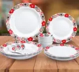 Kitchen Mark طقم عشاء ميلامين