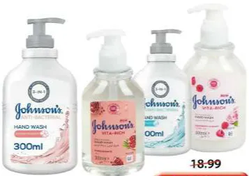 Johnson's Hand Wash Ab / Sea Salt