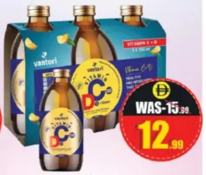 Vantori مشروب فيتامين C + D