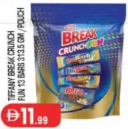 Tiffany Break Crunch Fun
