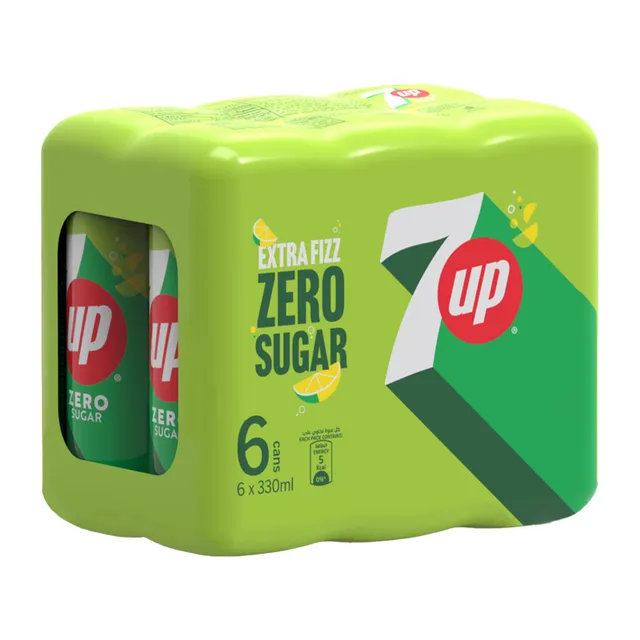 7Up Zero Cans