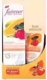 Fairever Fruit Cream + Face Wash
