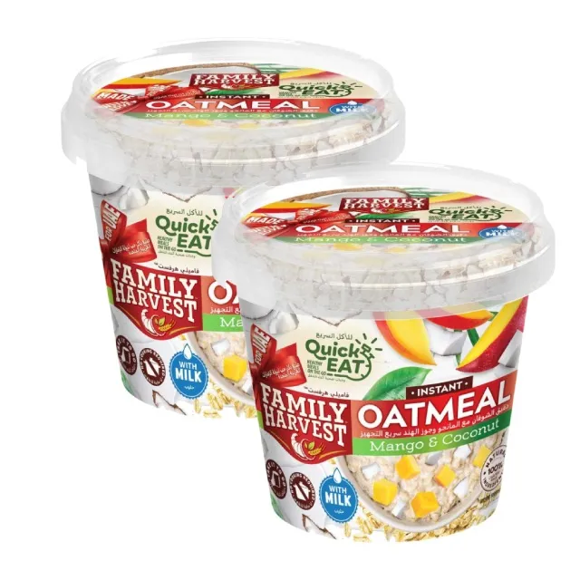 Family Harvest Oatmeal Porridge Mango & Coconut