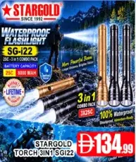 Stargold Torch 3In1 SG122