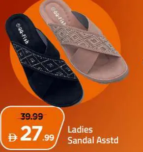 Ladies Sandal Asstd