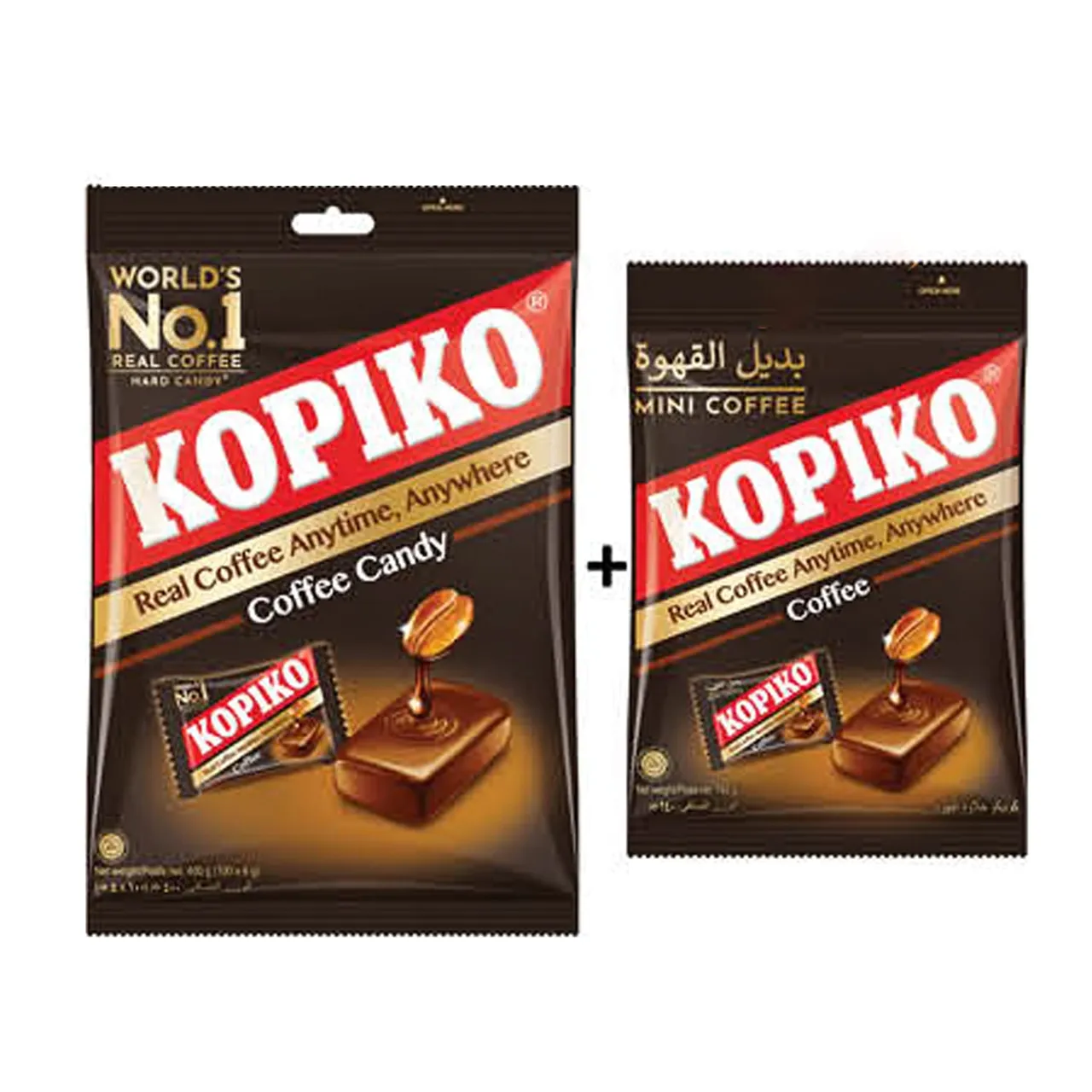 Kopiko حلوى بنكهة القهوة + مجاناً