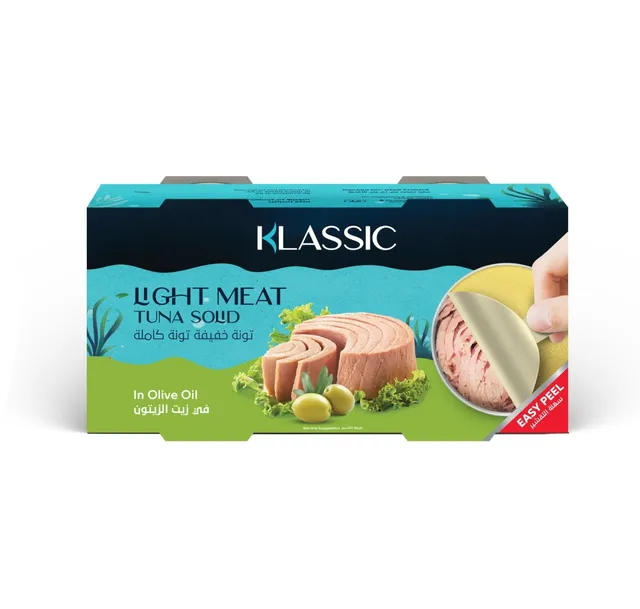 Klassic Light Meat Tuna Solid Olive Oil