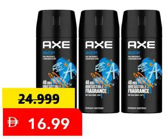 Axe Deodorant Body Spray Anarchy