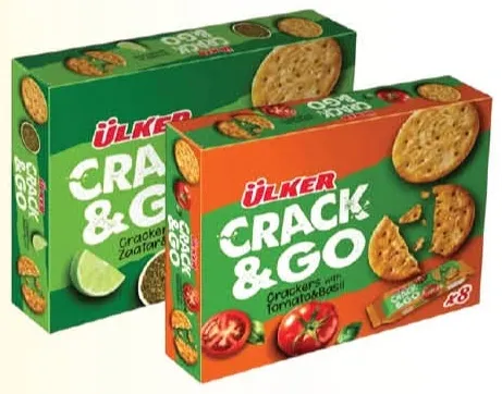 Ülker Crack&Go Flavoured Crackers Assorted