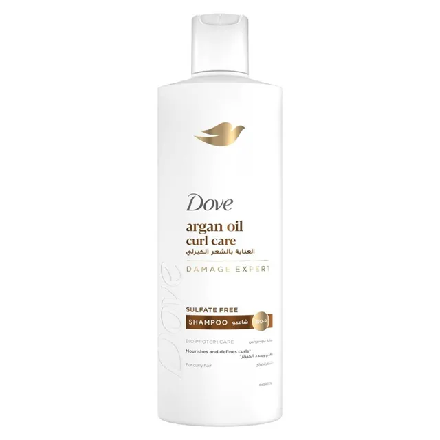 Dove Shampoo, Argan Oil Curl Care