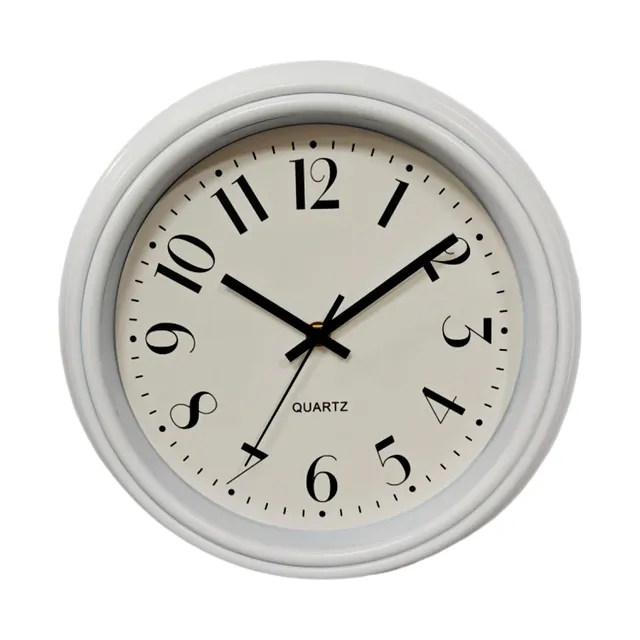 Maple Leaf Home 30 cm Ashr Wall Clock, Plastic, PY1225