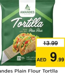Amandes تورتيلا دقيق أمانديس