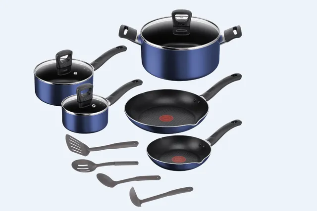 Tefal Tfal Simpl Cook Set 12Pc Drs Blue Mx