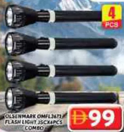 Olsenmark طقم كشافات يدوية Omfl2633, 15C
