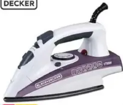 Black & Decker Steam Iron X1750 B5