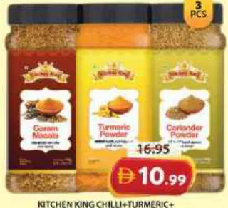 Kitchen King Chilli + Turmeric + Coriander Powder