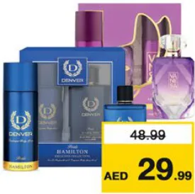 Denver ماء عطر + بخاخ للجسم