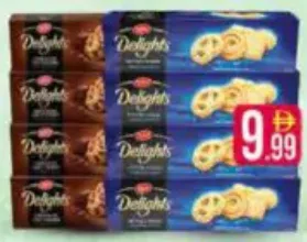 Tiffany Delights Butter Cookies / Choco Chip Cookies
