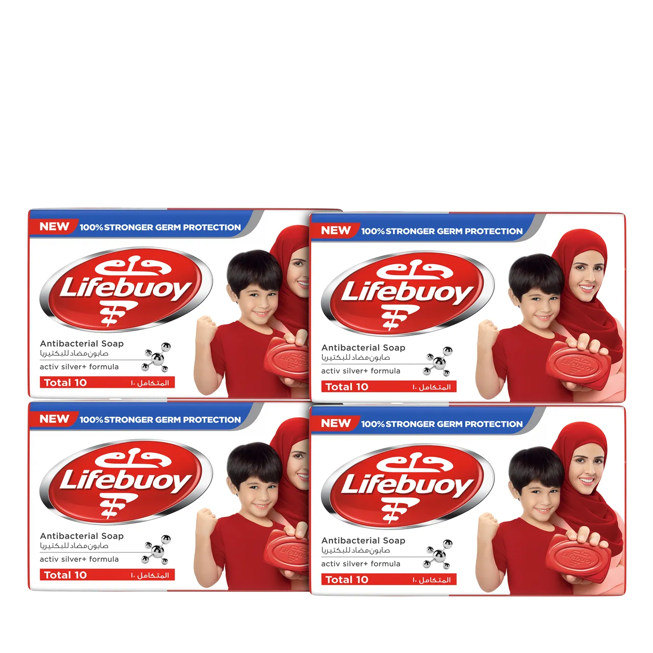 Lifebuoy صابون مضاد للبكتيريا Total10