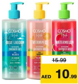 Cosmo Befresh Shower Gel Assorted