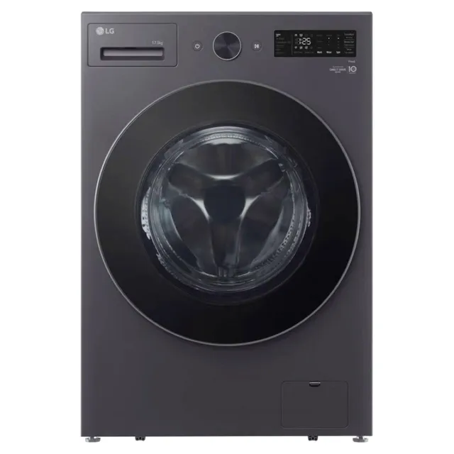LG F0Z8DYPK4 Fully Automatic Front Load Washing Machine with Inverter Direct Drive and Steam, Graphite